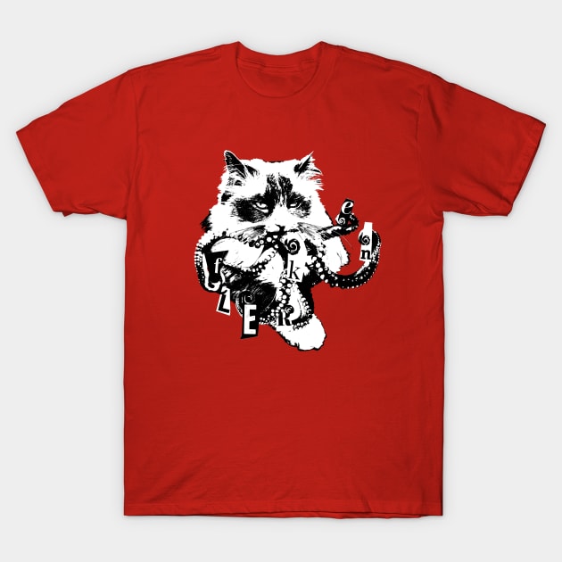 Punk Flerken T-Shirt by CuttingCollage